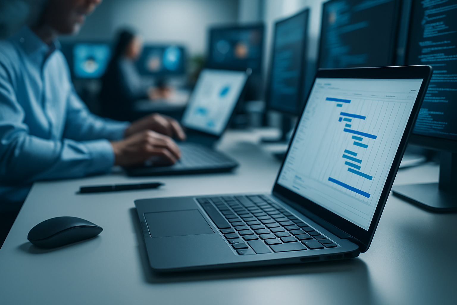 Digitalisierte Arbeitsprozesse